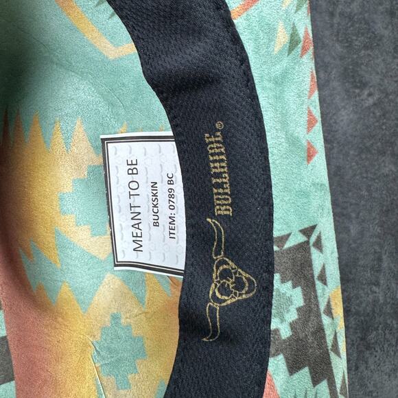 Western Cowboy BULLHIDE FUR Hat BY MonteCarlo HAT COMPANY SMALL SIZE UNISEX - Picture 10 of 14